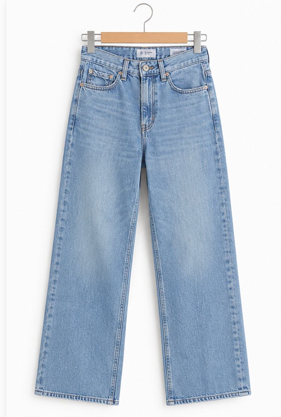 AG Jeans Saige Wide Leg Cropped Jeans Size 24